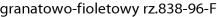granatowo-fioletowy rz.838-96-F