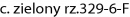 c. zielony rz.329-6-F
