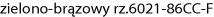zielono-brązowy rz.6021-86CC-F
