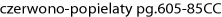 czerwono-popielaty pg.605-85CC