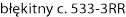 błękitny c. 533-3RR