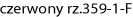 czerwony rz.359-1-F