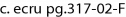 c. ecru pg.317-02-F